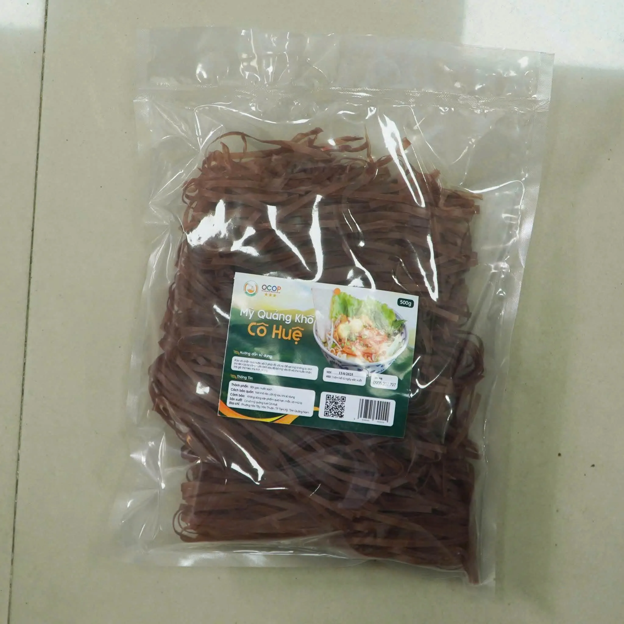 Mỳ Quảng Khô Gạo Lứt Cô Huệ chính hãng Mỳ Quảng Cô Huệ